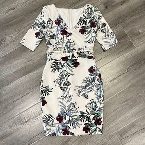 Knee length floral Guess dress